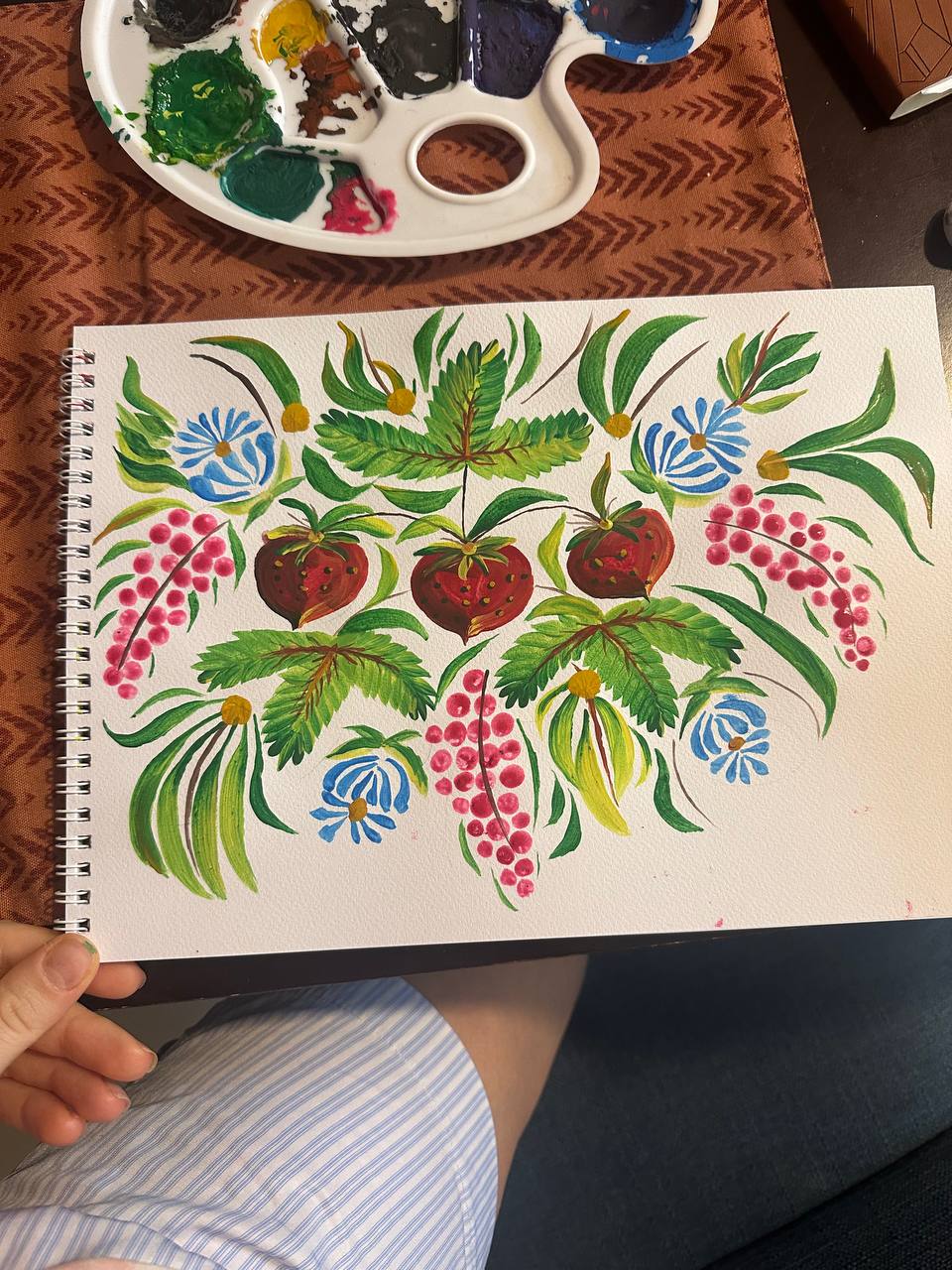 Petrykivka painting